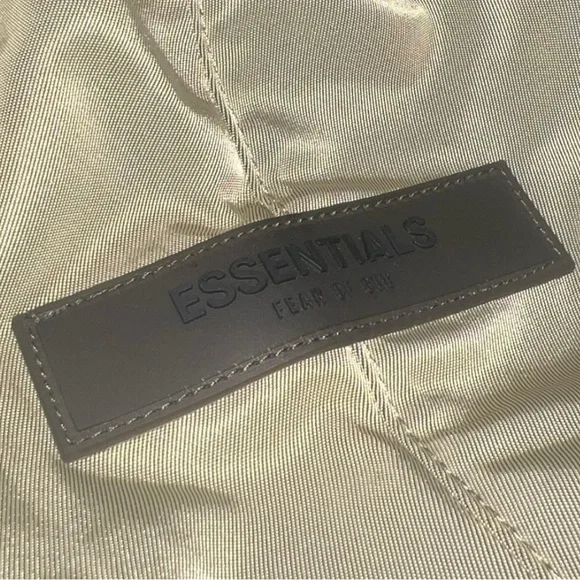 ESSENTIALS FEAR OF GOD ESSENTIALS Unisex Tan Nylon Trousers/Pants | NEW/NWT - Picture 9 of 16